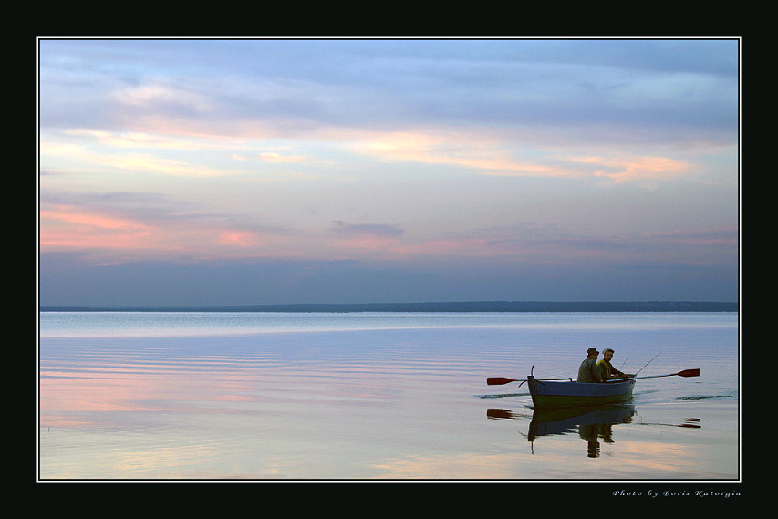 photo "Blue dawn" tags: landscape, sunset, water