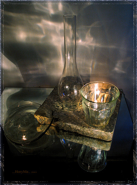 photo "glass improvisation (from a series " glass and lig" tags: still life, digital art, 