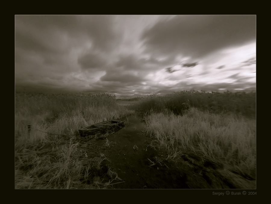 photo "Landscape in an IR spectrum – 1" tags: landscape, clouds