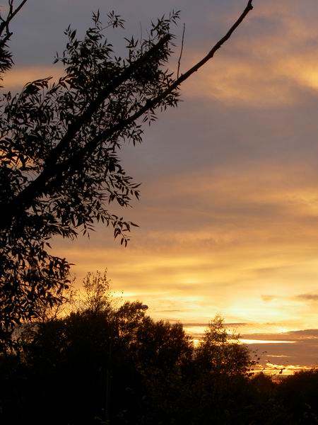 photo "Leaving Flame" tags: landscape, clouds, sunset