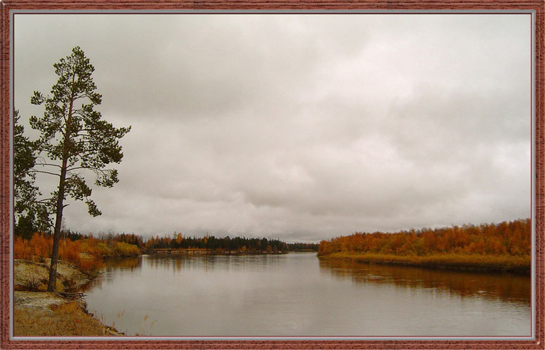 photo "Autumn on Pjaku-Pur" tags: landscape, autumn, water