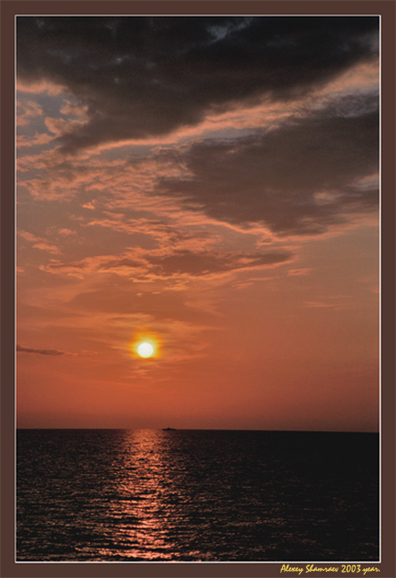 photo "Black Sea Sunset" tags: landscape, sunset, water