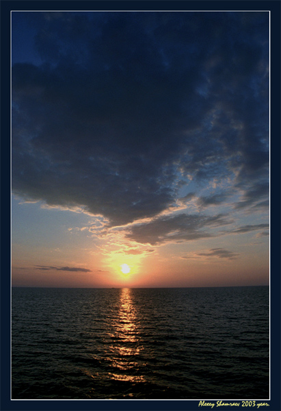 photo "Black Sea Sunset #2" tags: landscape, sunset, water