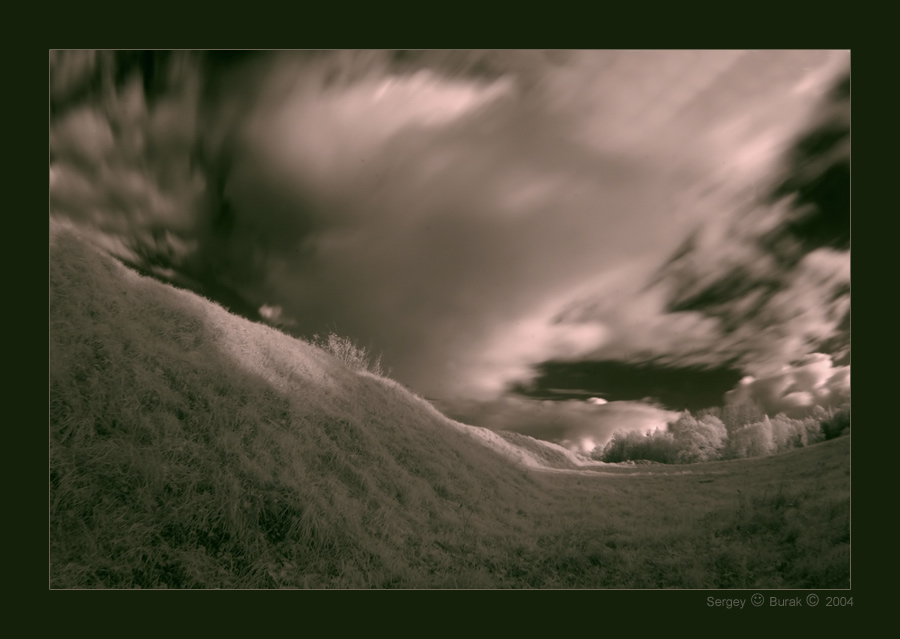 фото "Пейзаж в инфракрасном спектре – 3" метки: пейзаж, облака