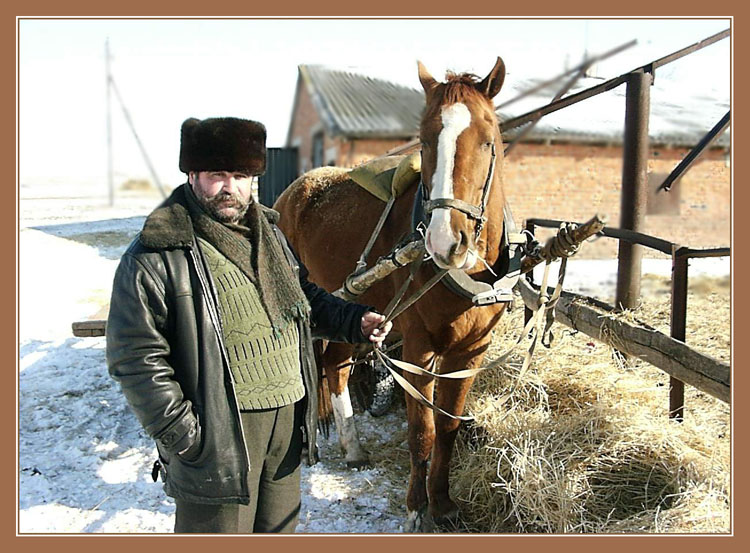 photo "Winter! The peasant triumphing..." tags: reporting, 