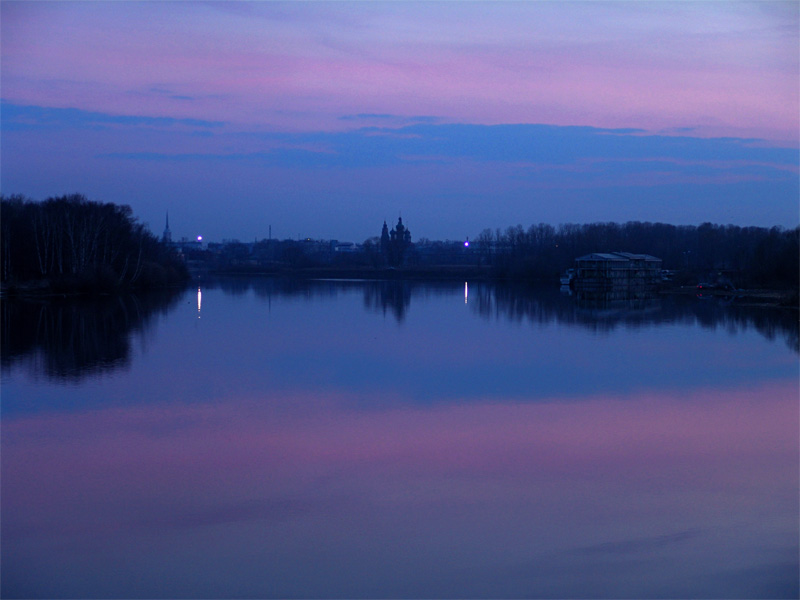 photo "Violet evening" tags: nature, 