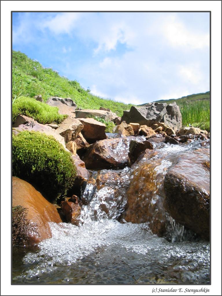 photo "Mountain streamlet #2" tags: landscape, travel, water