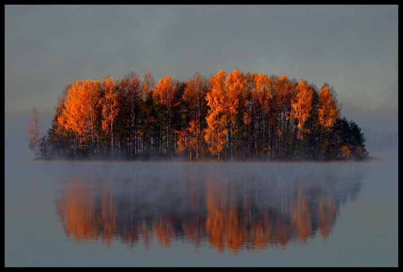 photo "Misty morning" tags: landscape, autumn