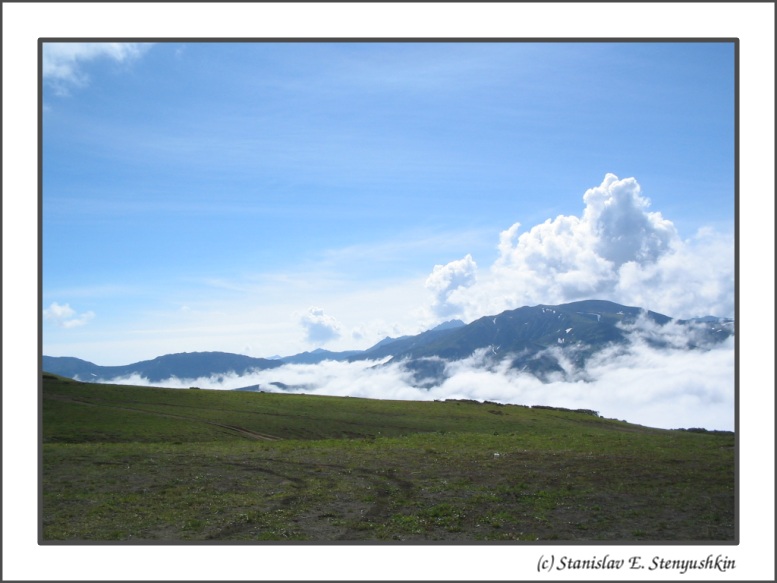 photo "Road above clouds" tags: landscape, travel, clouds