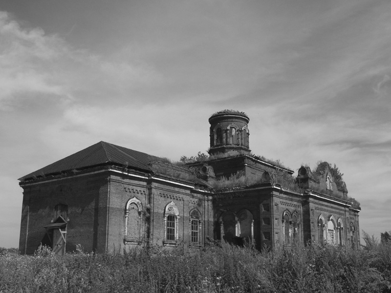 photo "Very old temple" tags: black&white, architecture, landscape, 
