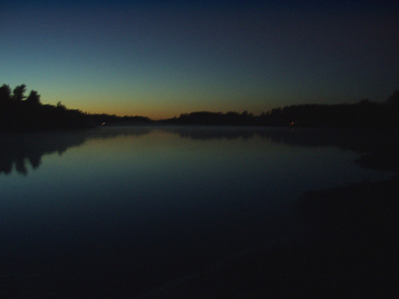 photo "the river...the night..." tags: landscape, night, water