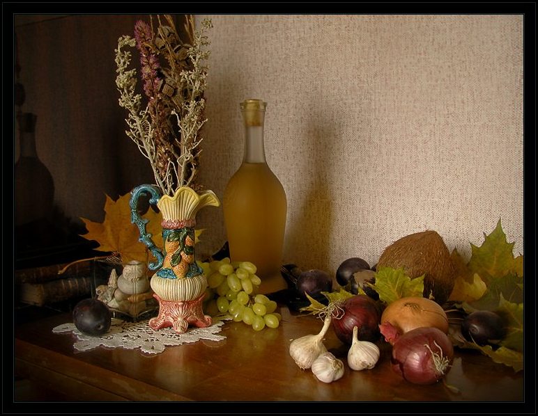 photo "Still life with the bottle of wine" tags: still life, 