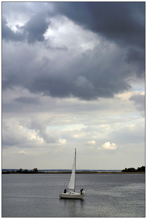 photo "Evening" tags: landscape, clouds, water