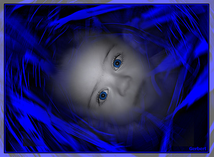 photo "The Blue Miracle." tags: montage, misc., 