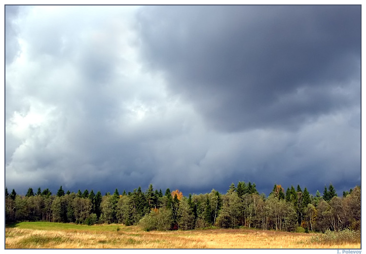 photo "Autumn evening" tags: landscape, autumn