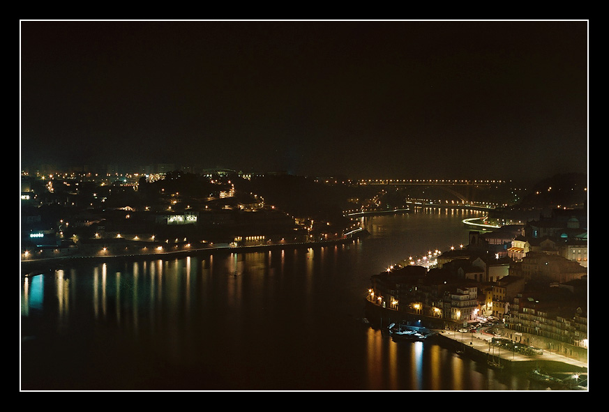 photo "from bridge to bridge" tags: landscape, night, water