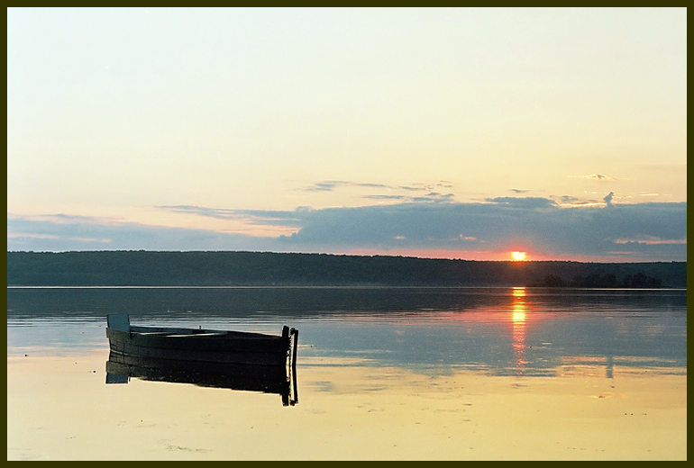 фото "Тишина" метки: пейзаж, вода, закат