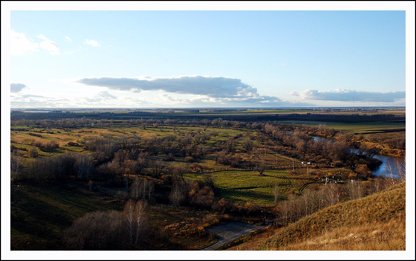 photo "The Siberian savanna" tags: landscape, autumn, sunset