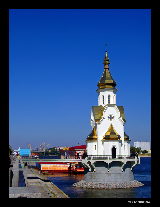 photo "Church on the water" tags: architecture, travel, landscape, Europe
