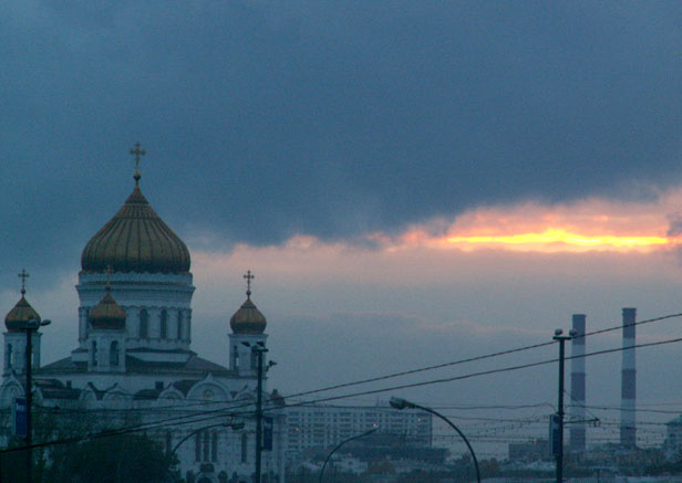 фото "Московский вечер..." метки: архитектура, пейзаж, закат