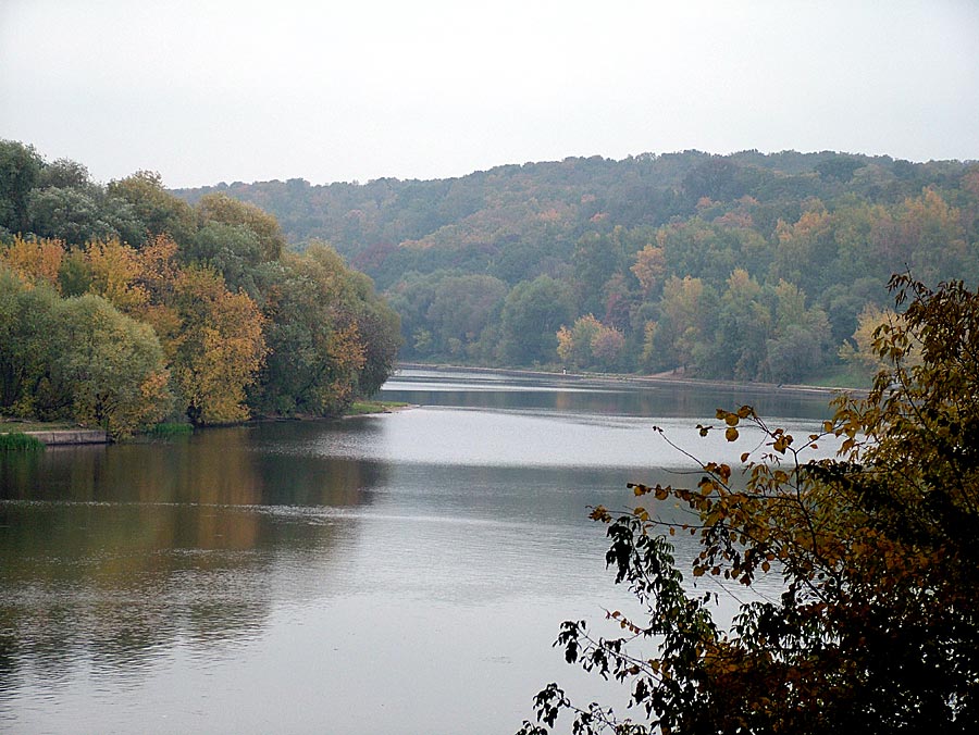 photo "Moscow river in the autumn" tags: nature, landscape, autumn, flowers