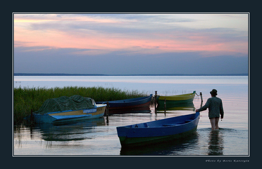 photo "Morning etude" tags: landscape, sunset, water