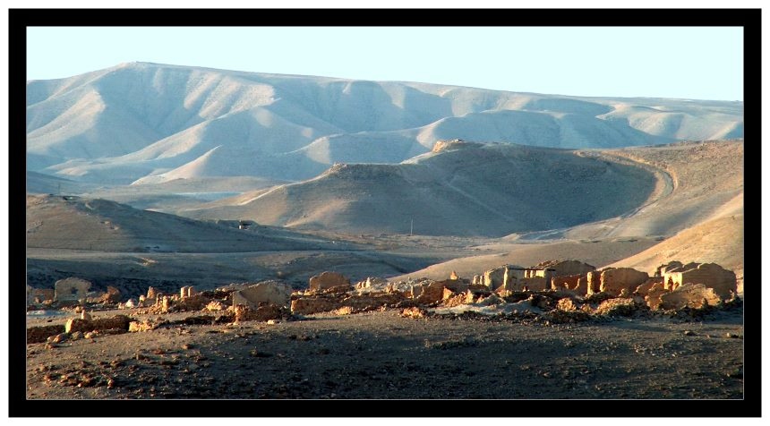 photo "Dead city by the dead Sea" tags: landscape, travel, Asia, mountains