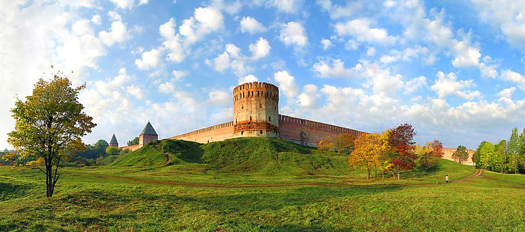 photo "Fortress in a pure field" tags: landscape, montage, autumn