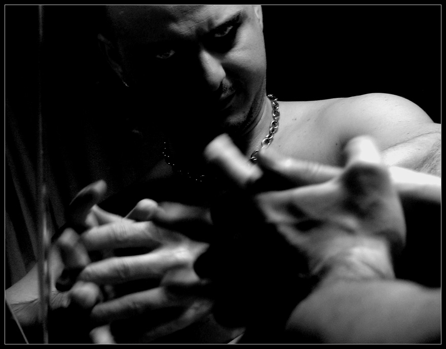 photo "Fortuneteller" tags: portrait, black&white, man