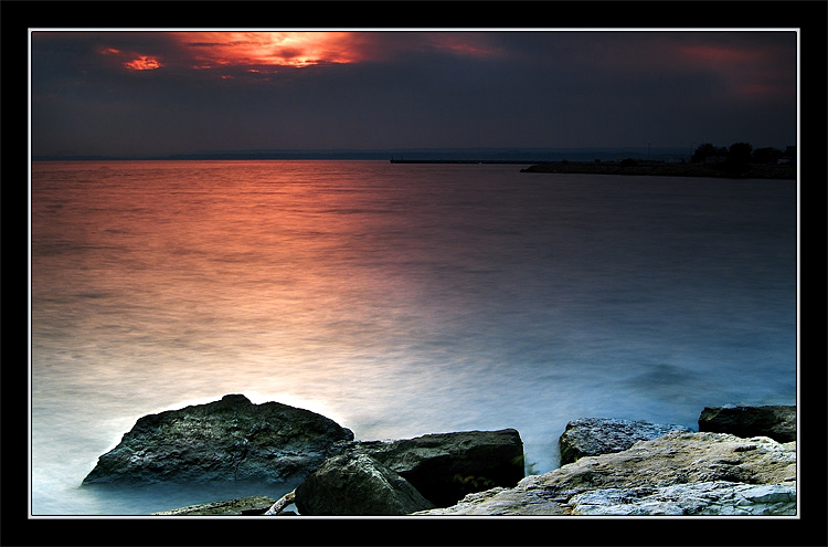 photo "September Evening" tags: landscape, sunset, water