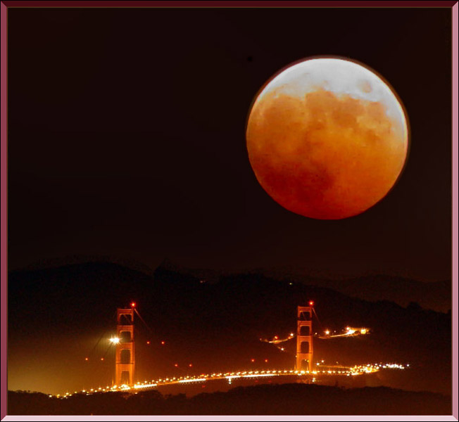 photo "Eclipse" tags: montage, landscape, night