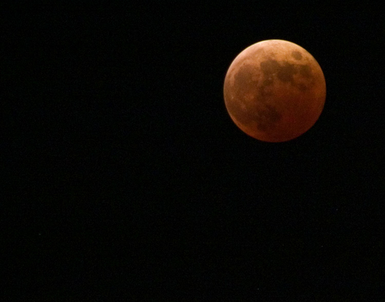 фото "Eclipse total de luna" метки: пейзаж, путешествия, Северная Америка, ночь
