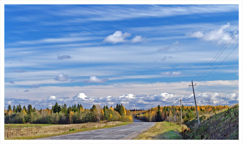 photo "Road in autumn" tags: landscape, autumn