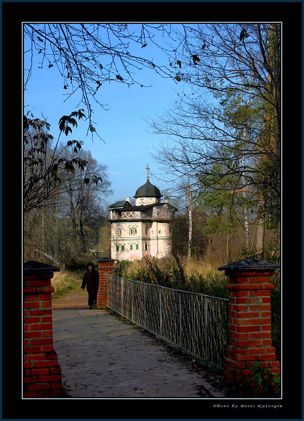 photo "Priory of patriarch Nikon" tags: architecture, landscape, forest