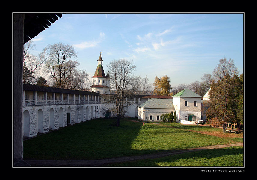 photo "Etude from New Jerysalem-2" tags: architecture, landscape, autumn