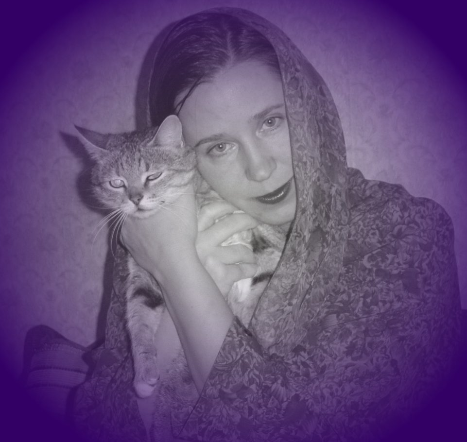 photo "Woman-cat" tags: portrait, woman