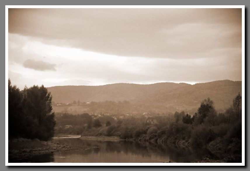 photo "Old photo ;) - river in Jaroszowice/near Wadowice" tags: travel, Europe