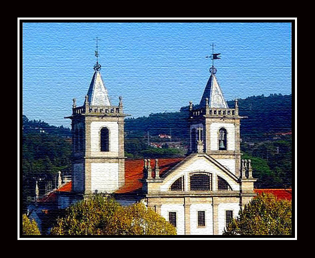 фото "Postcard from Sto.Tirso" метки: фотомонтаж, архитектура, пейзаж, 