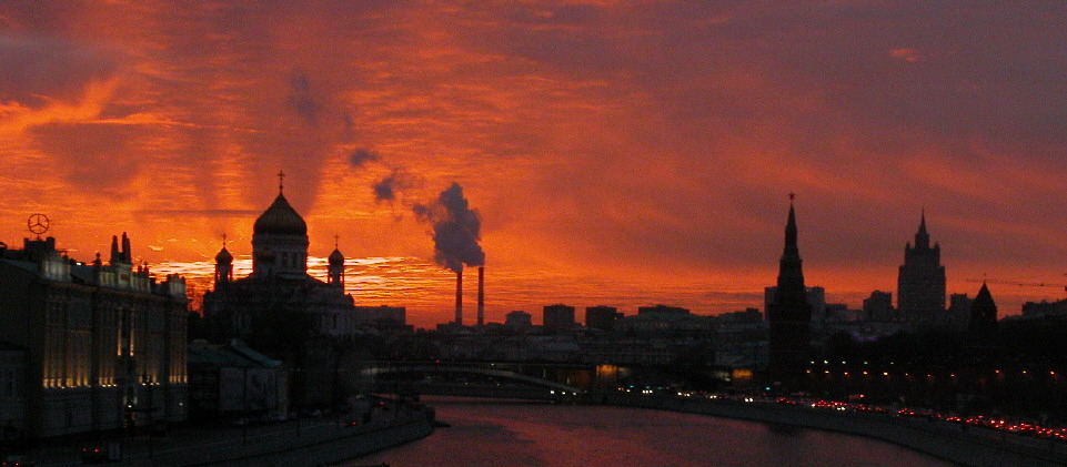 photo ""Red Moscow "" tags: architecture, landscape, 