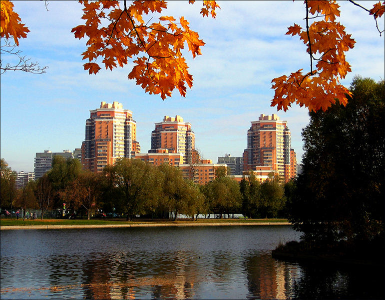 фото "Осень в Москве." метки: пейзаж, архитектура, осень