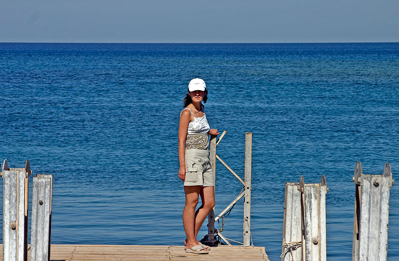 photo "Girl and Sea" tags: genre, 