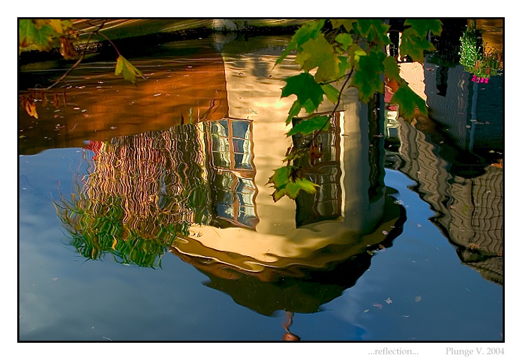 photo "... reflection ..." tags: architecture, montage, landscape, 