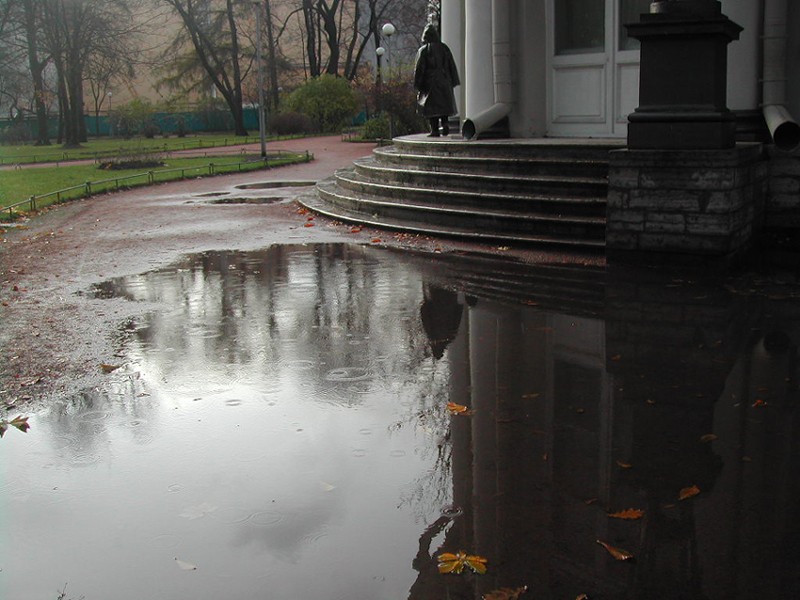 photo "Rainy" tags: architecture, landscape, autumn