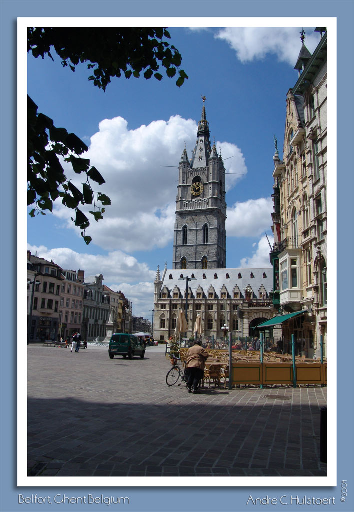 photo "Belfort, Ghent Belgium" tags: travel, architecture, landscape, Europe