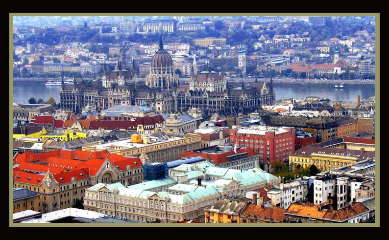 photo "Budapesht from height of the bird`s flight" tags: architecture, landscape, 