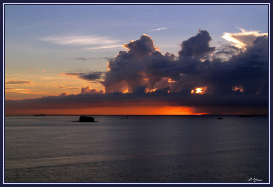 photo "Gulf of Panama" tags: travel, landscape, sunset