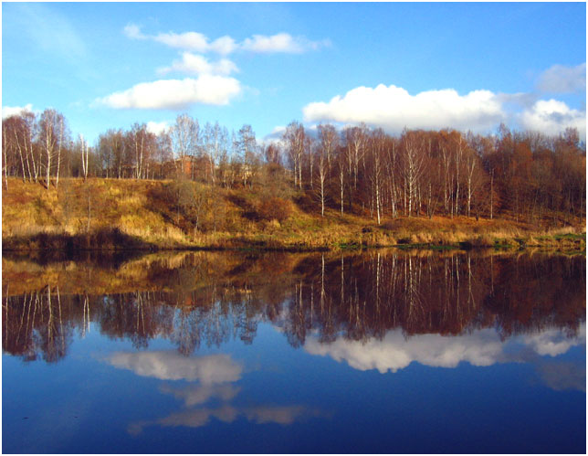 фото "милый пейзажик#2" метки: пейзаж, вода, осень
