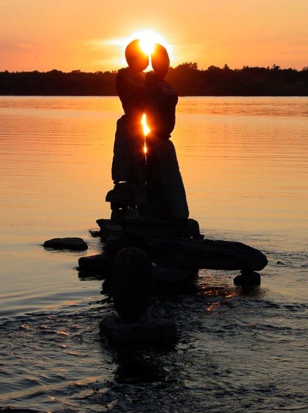 photo "Stone Love" tags: landscape, water