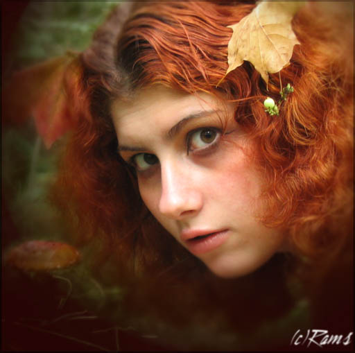 photo "Autumn Shee, startled..." tags: portrait, woman