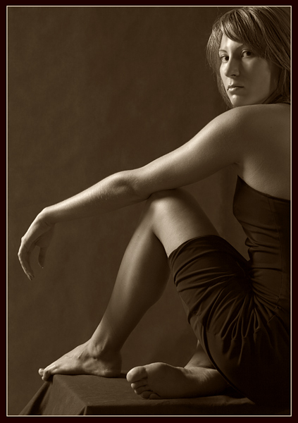 photo "...VICTORIA SPARTANA..." tags: portrait, black&white, woman